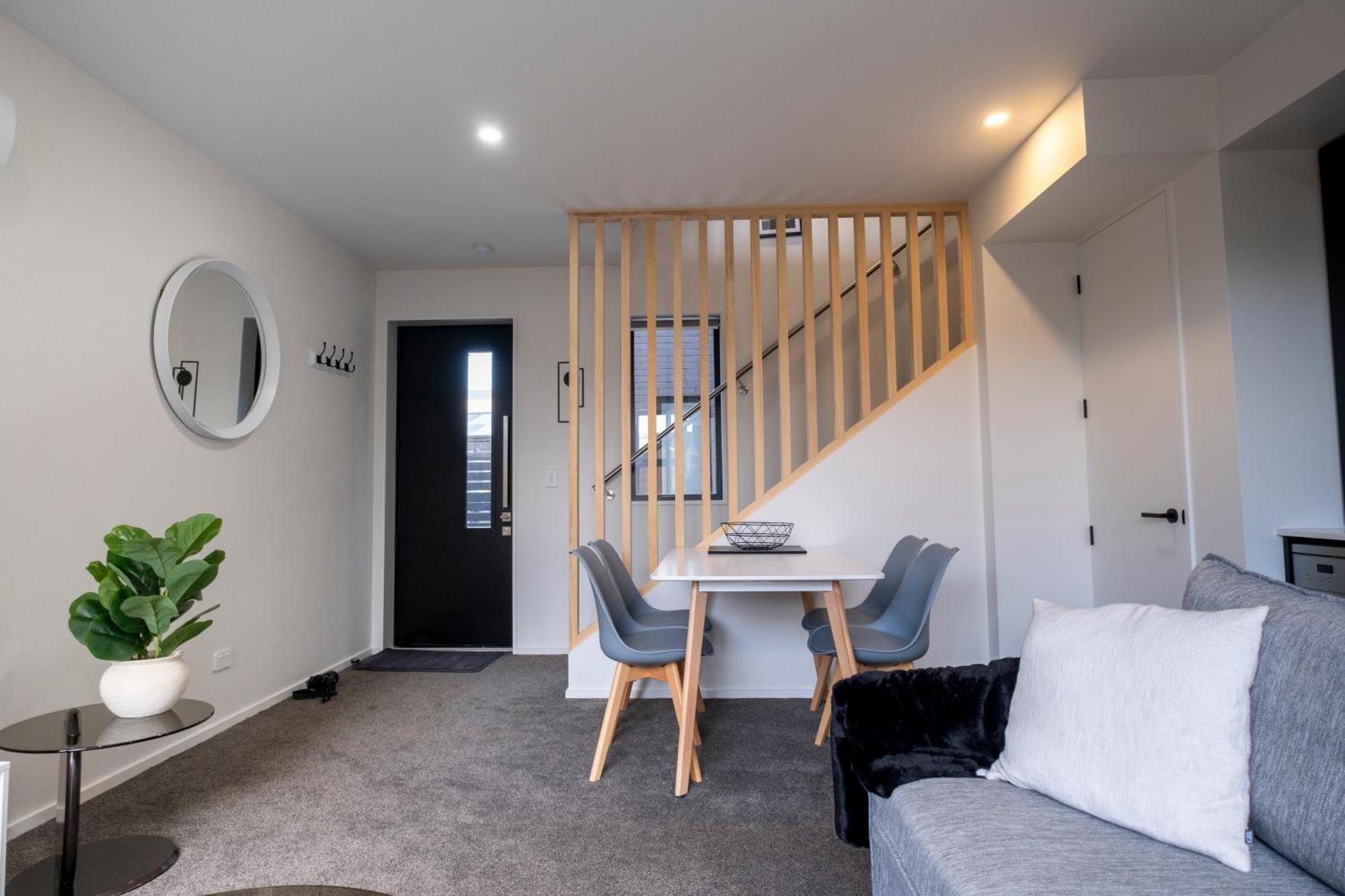 Luxury 2 Bed Townhome In Cbd Christchurch Exteriér fotografie