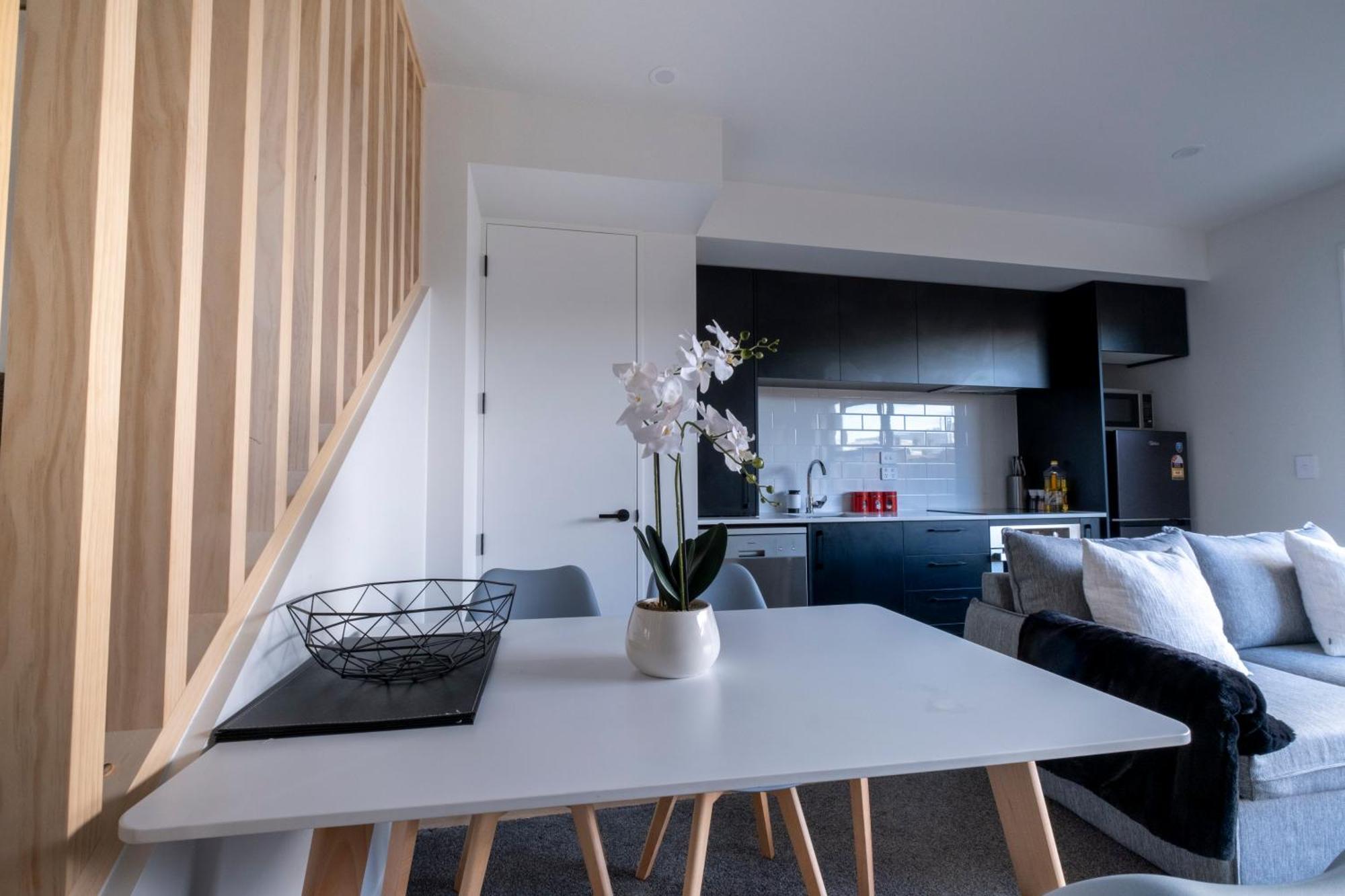Luxury 2 Bed Townhome In Cbd Christchurch Exteriér fotografie
