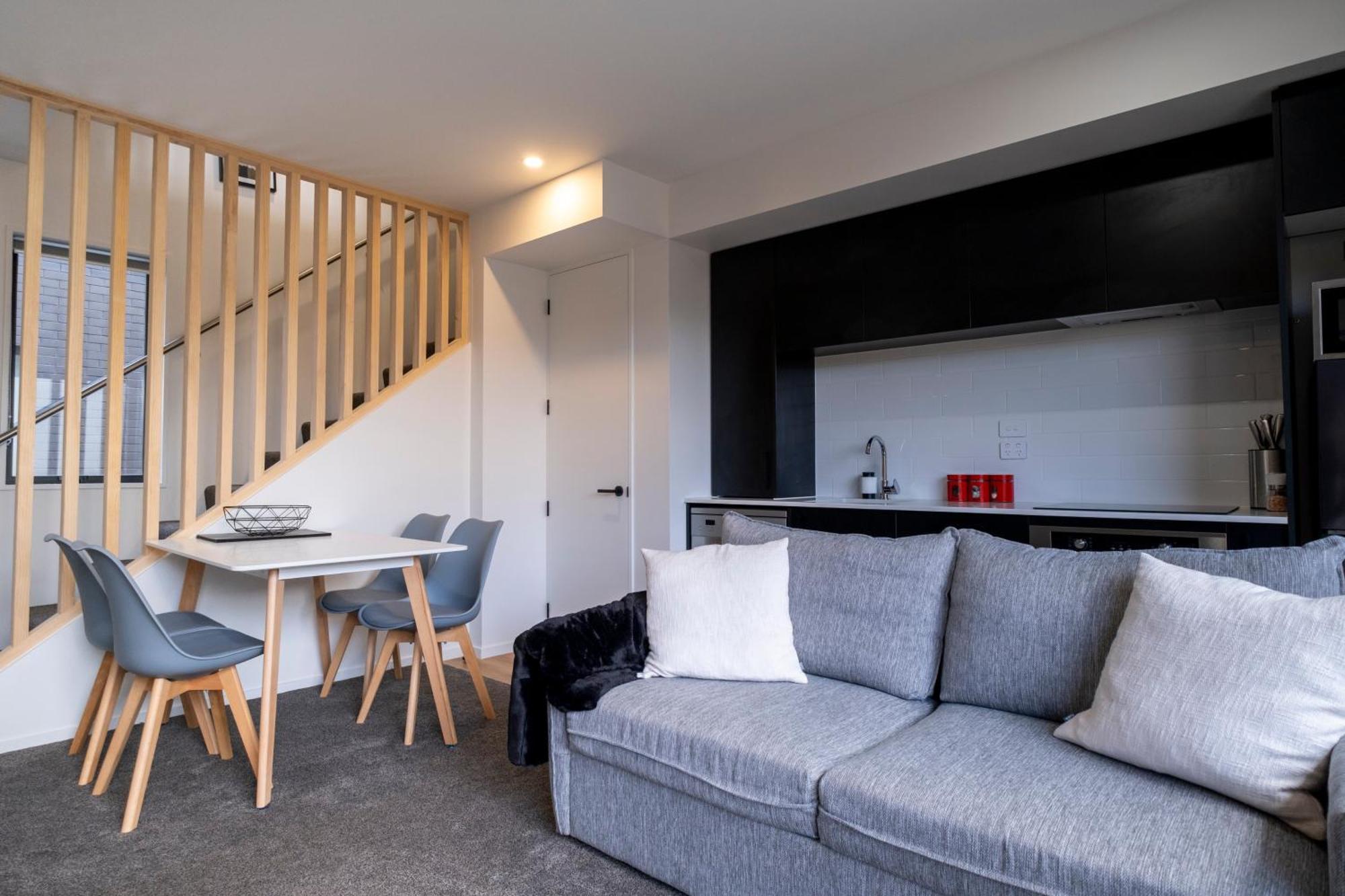 Luxury 2 Bed Townhome In Cbd Christchurch Exteriér fotografie