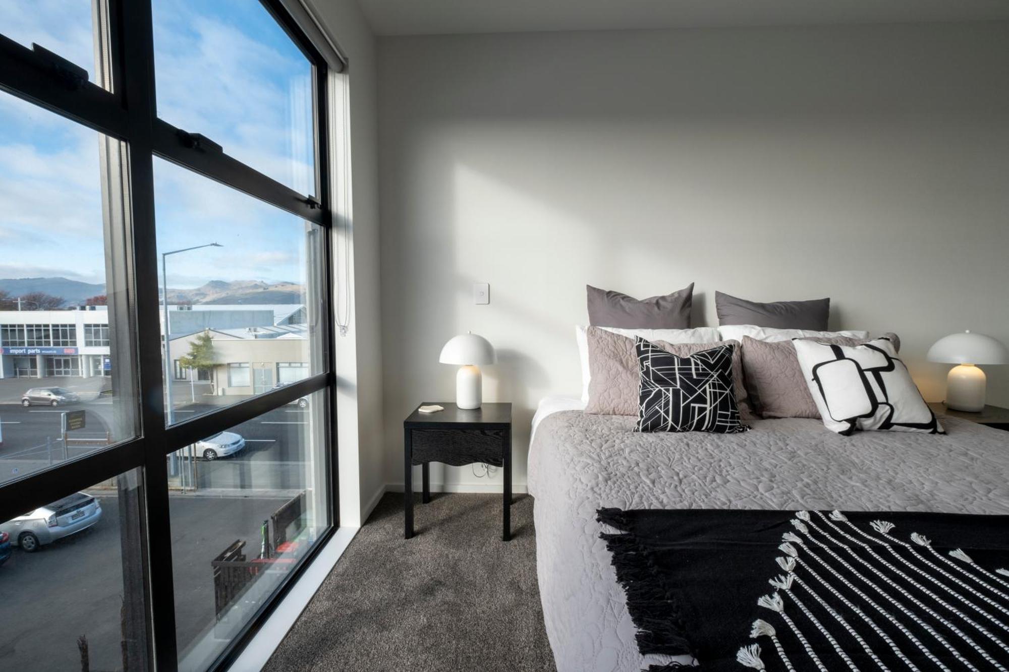 Luxury 2 Bed Townhome In Cbd Christchurch Exteriér fotografie
