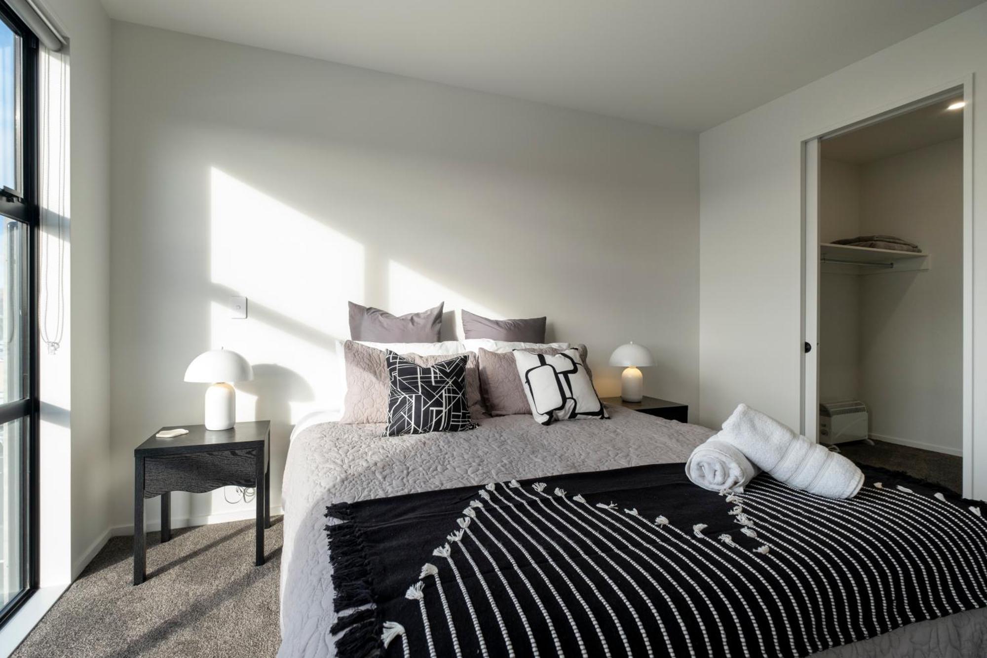Luxury 2 Bed Townhome In Cbd Christchurch Exteriér fotografie